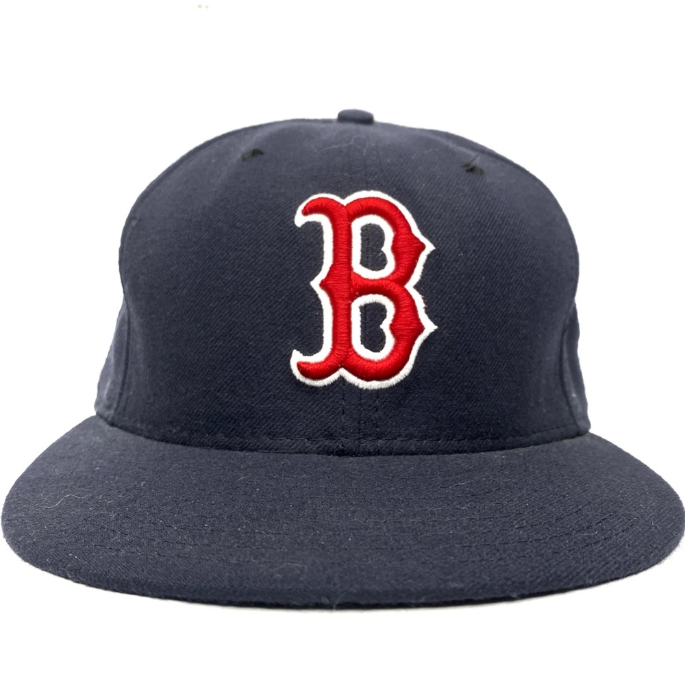 Boston Red Sox MLB New Era 59FIFTY Fitted Official On Field Cap Hat Size 7 1/2